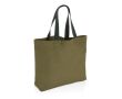 Sac en toile recyclée 240 g/m2 grand format couleur vert foncé