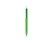 Stylos logo colorés finition gomme couleur vert