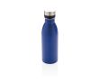 Bouteille en acier recyclé sans BPA et étanche couleur bleu