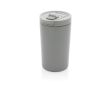 Bouteille publicitaire thermos en acier couleur gris