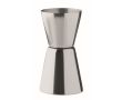 Vaso medidor de acero inoxidable con medidas de 25 y 40ml couleur argenté mat