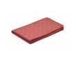 Camino de mesa repelente al agua de poliéster con microfibra 185 g/m2 couleur rouge