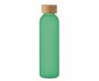 Botella de cristal personalizada de color 500ml Crystal Resistant couleur vert