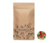 Kit de cultivo de fresas con abono presentado en envase de papel couleur beige