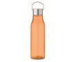 Botella reciclada RPET antifugas de colores llamativos 600ml couleur orange