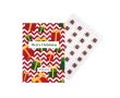 Calendrier de l'avent avec 24 chocolats au lait couleur multicolore