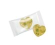 Bonbon dur en forme de cœur aux saveurs intenses couleur menthe