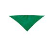 Foulard triangulaire en polyester dans des couleurs vives couleur vert