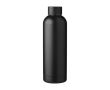 Bouteille thermos en acier recyclé à finition mate 500ml couleur noir