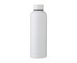 Bouteille thermos en acier recyclé à finition mate 500ml couleur blanc