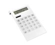 Calculatrice 8 chiffres en plastique, touches antidérapantes couleur blanc