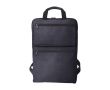Sac à dos pour PC 15'' en polyester et coton avec 2 poches couleur noir
