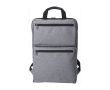 Sac à dos pour PC 15'' en polyester et coton avec 2 poches couleur gris