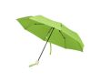 Parapluie manuel 8 panneaux pliable en polyester recyclé Ø96 couleur vert lime