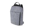 Sac à dos isotherme en feutre recyclé avec poche frontale couleur gris