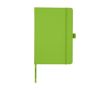 Carnet en plastique recyclé de l´océan A5 feuilles lignées couleur vert
