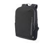 Sac à dos recyclé imperméable avec dos rembourré pour PC 15” couleur noir
