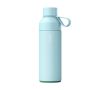 Thermos en acier et plastique marin avec verre bouchon 500ml couleur bleu pastel