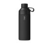 Thermos en acier et plastique marin avec verre bouchon 1L couleur noir
