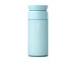 Bouteille thermos acier inoxydable et plastique marin 350ml couleur bleu pastel