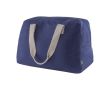 Sac de voyage en coton canvas recyclé avec anses 280 g/m² couleur bleu