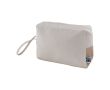 Trousse en coton Fairtrade à base en jute et anse 220 g/m² couleur naturel