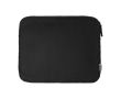 Housse pour PC 14'' en coton recyclé avec fermeture éclair couleur noir