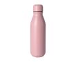 Bouteille en aluminium recyclé coloré, bouchon assorti 550ml couleur rose