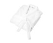 Peignoir en coton doux avec ceinture et poches 350 g/m² couleur blanc