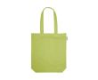 Sac avec coton recyclé, plusieurs coloris offerts 220 g/m² couleur vert clair