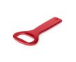Décapsuleur en aluminium coloré avec manche perforé couleur rouge