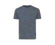 T-shirt coton recyclé et biologique 180 g/m2 Iqoniq Manuel couleur bleu foncé chiné