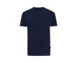 T-shirt coton recyclé et biologique 180 g/m2 Iqoniq Bryce couleur bleu marine