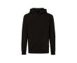 Sweat en coton biologique et recyclé 340g/m2 Iqoniq Jasper couleur noir
