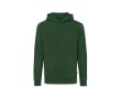 Sweat en coton biologique et recyclé 340g/m2 Iqoniq Jasper couleur vert foncé