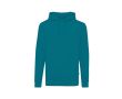 Sweat en coton biologique et recyclé 340g/m2 Iqoniq Jasper couleur turquoise