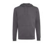 Sweat en coton biologique et recyclé 340g/m2 Iqoniq Jasper couleur gris foncé
