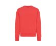 Sweat over size en coton écologique 340 g/m2 Iqoniq Kruger couleur rouge