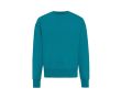 Sweat over size en coton écologique 340 g/m2 Iqoniq Kruger couleur turquoise
