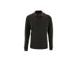 Polo manches longues homme 100% coton 180 g/m2 SOL'S Perfect couleur gris foncé