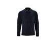 Polo manches longues homme 100% coton 180 g/m2 SOL'S Perfect couleur bleu marine