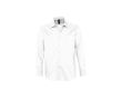 Chemise homme en coton et élasthanne 140 g/m2 SOL'S Brighton couleur blanc