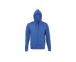 Veste zippée homme en coton et polyester 280g/m2 SOL'S Spike couleur bleu roi