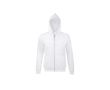Veste zippée homme en coton et polyester 280g/m2 SOL'S Spike couleur blanc