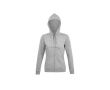 Veste zippée en coton et polyester 280 g/m2 SOL'S Spike couleur gris clair