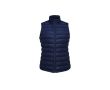 Doudoune fine sans manche pour les femmes SOL'S Wilson BW couleur bleu marine