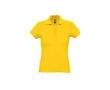 Polo femme personnalisable avec logo couleur doré