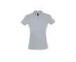 Polo pour marques 100% coton couleur gris clair