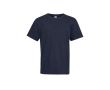 T-shirts basiques pour enfants personnalisés couleur bleu marine