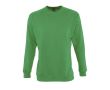 Sweat-shirt informel pour floqué le logo couleur vert